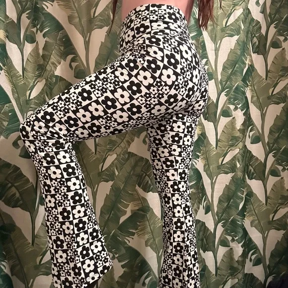 Urban Outfitters Pants Jumpsuits Black And White Checkered